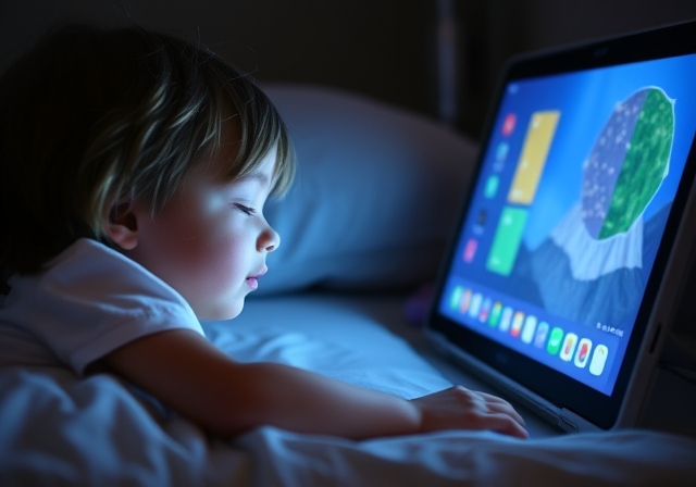 Too much screen time can reduce sleep quality in preschool-age children, making behavioral problems worse